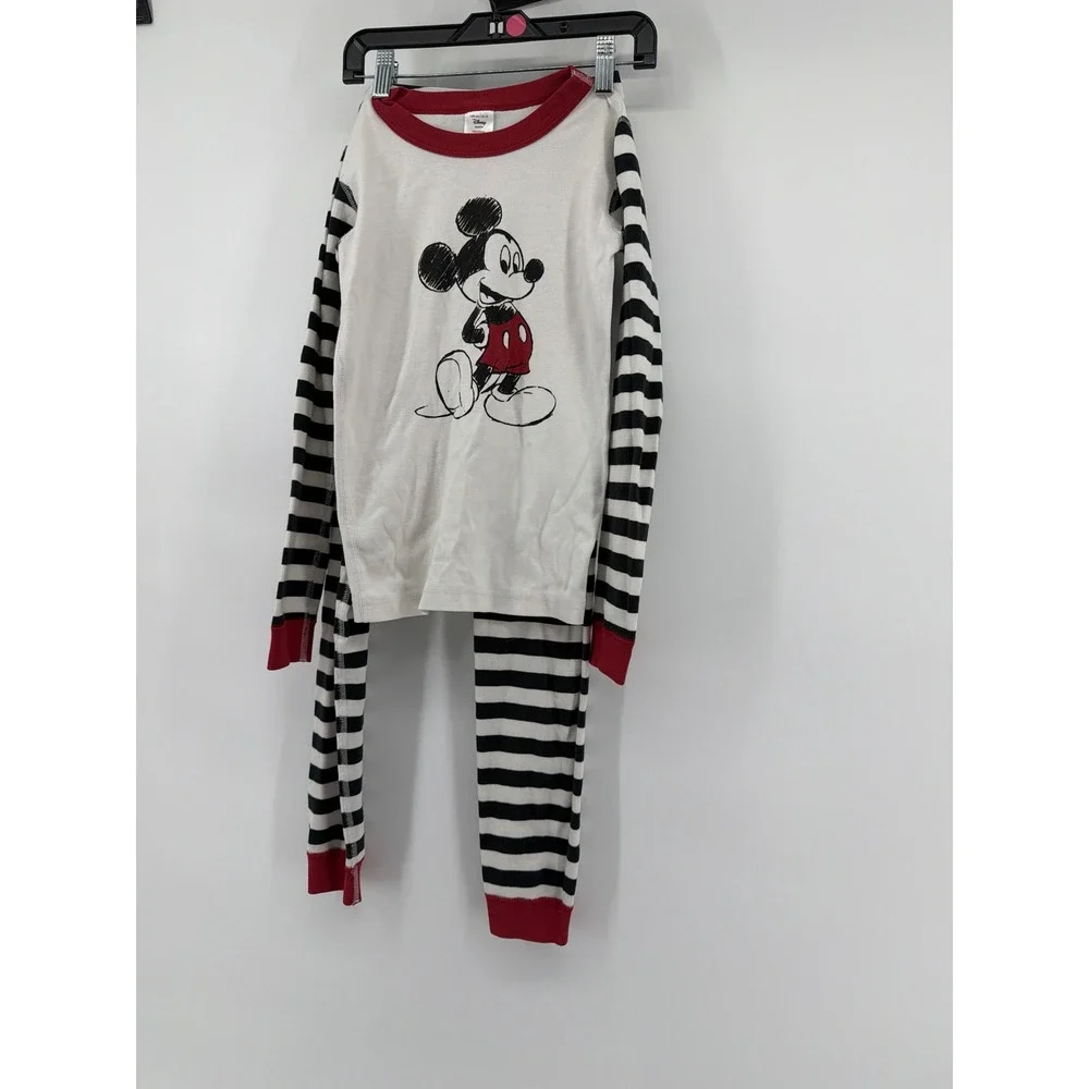 Hanna Andersson Disney Collection Mickey Mouse Organic Cotton Pajama Set 140 10